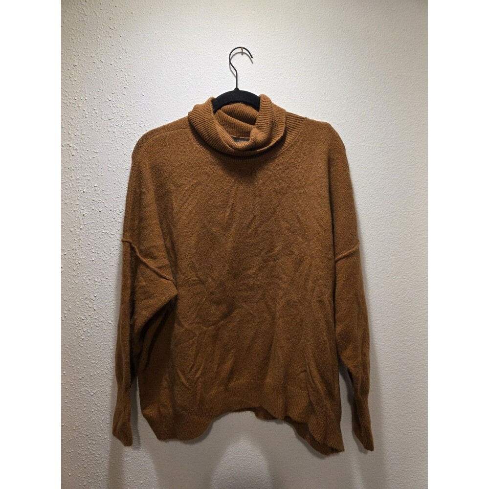 Vince Camuto Brown Turtleneck Sweater Size 2XL Autumnal Toasty Harvest Cinematic